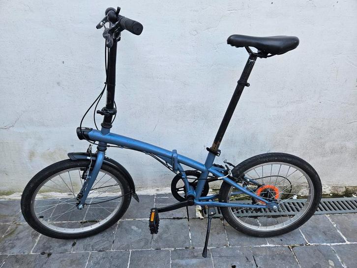 Kom naar de opvouwbare btwin 120 van Decathlon, Fietsen en Brommers, Fietsen | Vouwfietsen, Zo goed als nieuw, Gazelle, Ophalen