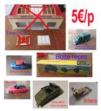 Lot Dinky Toys(Alvis #691,Simca,DS,..) + Matchbox + Britains, Enlèvement ou Envoi