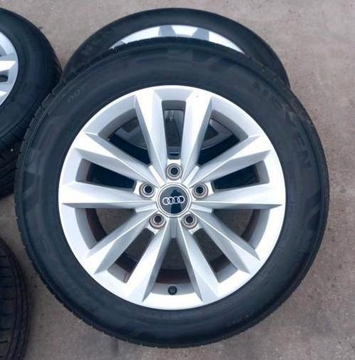 Velgen alu zomerbanden Audi A3 16inch 5x112 ET40 5mm🚖 , Auto diversen, Tuning en Styling, Ophalen