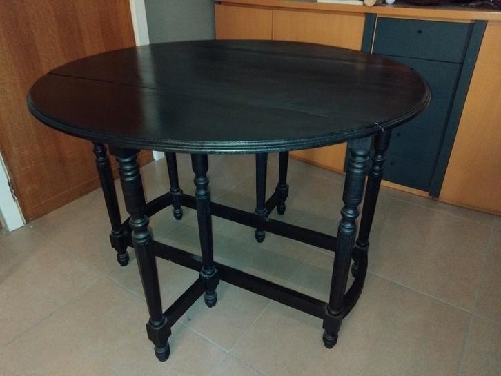 Super gemakkelijke tafel volle hout, Huis en Inrichting, Tafels | Eettafels, Zo goed als nieuw, Ophalen