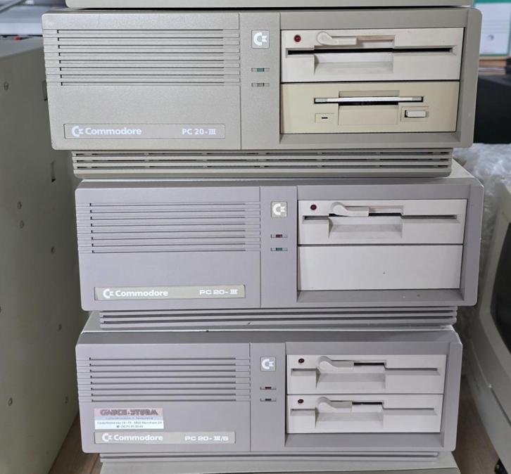 3 PC Commodore PC-20 (8088), Computers en Software, Vintage Computers, Ophalen