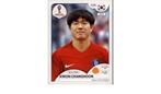 Autocollant 489 (Kwon Changhoon) Panini FIFA World Cup Russi, Ophalen of Verzenden, Zo goed als nieuw, Sport
