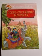 Geronimo Stilton - De reis om de wereld in 80 dagen, Boeken, Geronimo Stilton; Jules Verne, Ophalen of Verzenden, Zo goed als nieuw