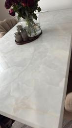 Marmere Eettafel 180x100 cm - Stijlvol Design, Huis en Inrichting, Tafels | Eettafels, Ophalen