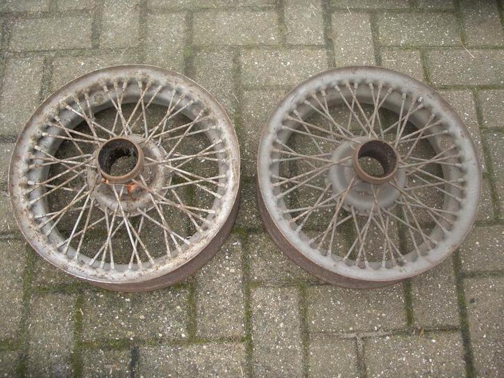 SPAAKWIELEN SPAAKVELGEN MG JAGUAR TRIUMPH AUSTIN HEALEY etc., Autos : Pièces & Accessoires, Pneus & Jantes, Jante(s), Autres dimensions