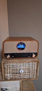 Chaine hifi rétro Roadstar, Autres marques, Micro chaîne, Comme neuf, Enlèvement