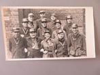 oude foto kaart groep mijnwerkers charbonnage, Verzamelen, Foto's en Prenten, Verzenden, Zo goed als nieuw, Overige onderwerpen