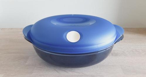 TUPPERWARE HEAT 'N SERVE POUR MICRO-ONDES, Huis en Inrichting, Keuken | Tupperware, Zo goed als nieuw, Bak of Kom, Blauw, Ophalen of Verzenden