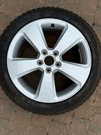 Audi A3 originele velgen met winterbanden R17, Auto-onderdelen, Ophalen, Gebruikt, Velg(en), 17 inch