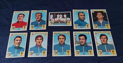 10 versch. Panini stickers 'WK Mexico 70'   -originals-, Hobby en Vrije tijd, Stickers en Plaatjes, Gebruikt, Meerdere stickers