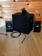 Logitech z533 speakers/boxen en subwoofer, Computers en Software, Pc speakers, Ophalen of Verzenden, Zo goed als nieuw, Audiokanaal 2.1