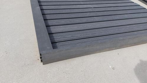 Nieuwe Composiet Schutting grijs, Tuin en Terras, Schuttingen, Nieuw, Overige materialen, 1 tot 2 meter, 6 meter of meer, Ophalen