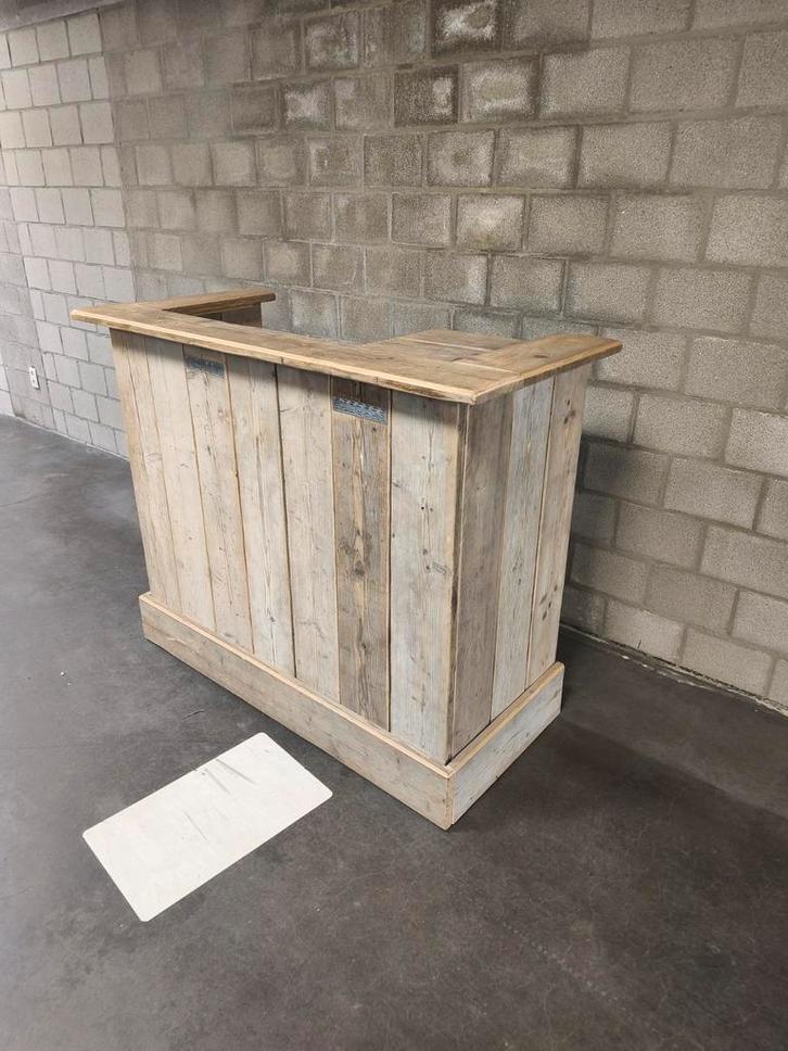 2 stuks toog uit steigerhout, Maison & Meubles, Dénudé, Enlèvement