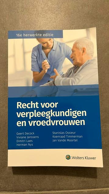Recht voor verpleegkundigen en vroedvrouwen 2023 beschikbaar voor biedingen