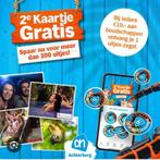 2e kaartje gratis actie AH uitjes. Uitjeszegels, Verzamelen, Supermarktacties, Albert Heijn, Ophalen of Verzenden