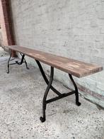 Mooie klassieke zitbank in zeer goede staat...2m20, Tuin en Terras, Ophalen of Verzenden, Hout