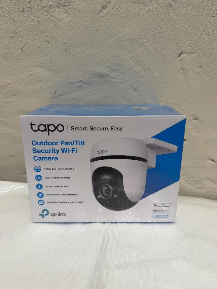 2x TP-Link Tapo C500 outdoor pan/tilt Wi-Fi camera – nieuw, Audio, Tv en Foto, Videobewaking, Nieuw, Ophalen of Verzenden