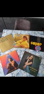 Lot 600 vinyles 33 et 45 tours, CD & DVD, Enlèvement, Du modernisme à nos jours, Utilisé