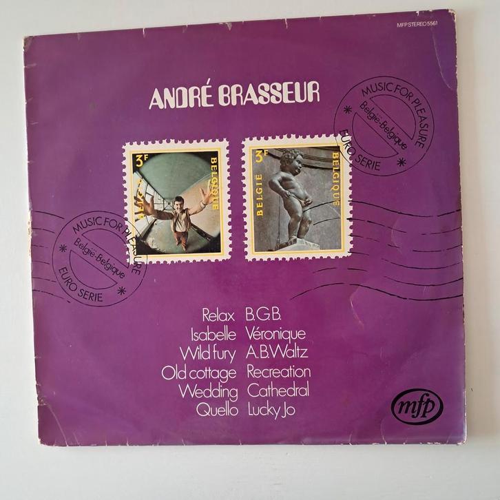 André Brasseur LP, Cd's en Dvd's, Vinyl | Dance en House, Gebruikt, Ophalen of Verzenden