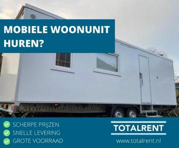Te huur tijdelijke huisvesting mobiele woonunit beschikbaar voor biedingen