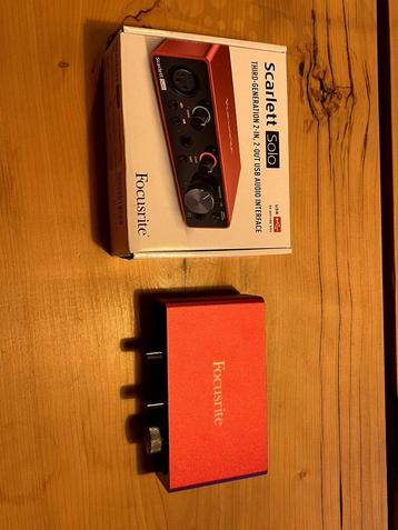Focusrite Scarlett Solo, Enlèvement ou Envoi, Neuf