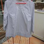 Blouse blauw witte streep Claude Arielle mt 44, Blauw, Maat 42/44 (L), Ophalen of Verzenden, Zo goed als nieuw