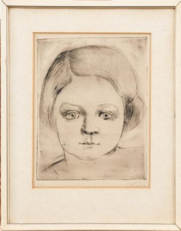 Jacques Boonen (1911-1968): Meisje 4/7, 1933 (35,5 x 44 cm) beschikbaar voor biedingen
