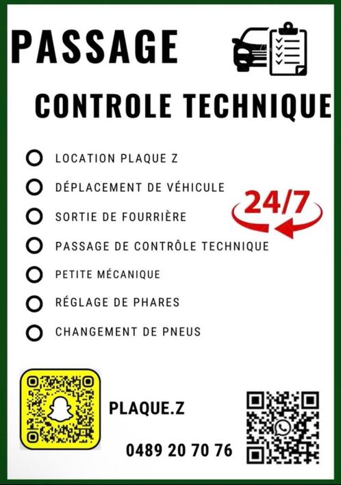 Location Z, déplacement, fourrière, contrôle technique, Auto diversen, Auto-accessoires, Nieuw, Ophalen