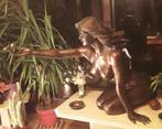 Het Levensgrote bronzen Vlindermeisje beeld, Ophalen
