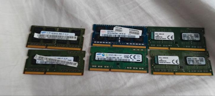 Vend RAM ddr3 laptop où échange, Computers en Software, RAM geheugen, Laptop, DDR3