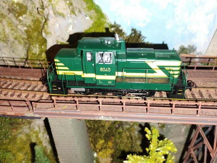 SNCB Piko Serie 8045 H0 DC + digital DCC, Hobby en Vrije tijd, Modeltreinen | H0, Zo goed als nieuw, Locomotief, Gelijkstroom