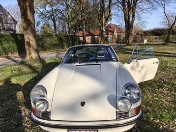 Porsche 911 S Targa "Ölklappe" 1972 – zeldzaam verzamelstuk, Autos, Achat, 2 portes, Porsche, Particulier