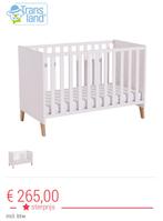 Lit evolutif bebe Vito Mira, Enfants & Bébés, Enlèvement, Comme neuf, Lit