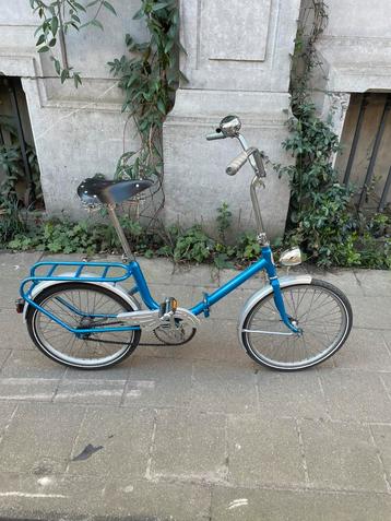 Retro/ vintage vouwfiets uit de jaren 70/80!, Fietsen en Brommers, Ophalen, Gebruikt, Deels opvouwbaar