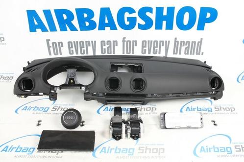 Airbag set - Dashboard 3 spaak zwart Audi A3 8V (2012-2020), Autos : Pièces & Accessoires, Tableau de bord & Interrupteurs