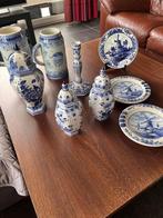 Assortiment handgeschilderd Delfs Blauw,, Huis en Inrichting, Ophalen, Zo goed als nieuw