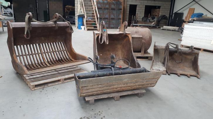 Vuilnisbak,greppelbak,vrij pad,kantelbare reiniging,stortbak, Doe-het-zelf en Bouw, Gereedschap | Machine-onderdelen en Toebehoren