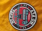 Patch 3D PVC "NO FUEL NO FLY" 15Wing driver brumil, Ophalen of Verzenden, Nieuw, Patch, Badge of Embleem