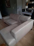 Gratis lederen salon, Maison & Meubles, Canapés | Sofas & Chaises Longues, Enlèvement, Utilisé