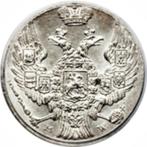 Pièce de 10 GROZNY en argent 1840 Russie-Pologne, Enlèvement ou Envoi, Monnaie en vrac, Argent, Pologne