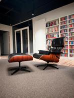 Vitra Eames Lounge Chair en Ottoman, Design klassieker, Eenpersoons, 125 tot 150 cm, Ophalen of Verzenden