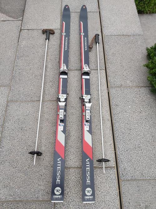Ski’s, Rossignol, met ski stokken, 1 keer gebruikt, 180 cm, Sport en Fitness, Skiën en Langlaufen, Nieuw, Stokken, Ski, Rossignol