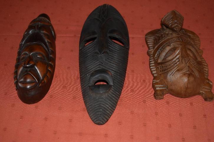 houten kongoleese voorwerpen, Antiek en Kunst, Curiosa en Brocante, Ophalen of Verzenden
