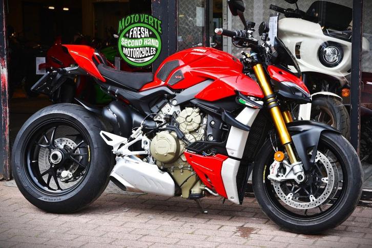 DUCATI STREETFIGHTER V4S ***MOTOVERTE.BE***, Motoren, Motoren | Ducati, Bedrijf, Naked bike, 4 cilinders, Ophalen