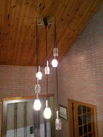 Hanglamp met 8 glazen fittingen, Ophalen of Verzenden, Gebruikt