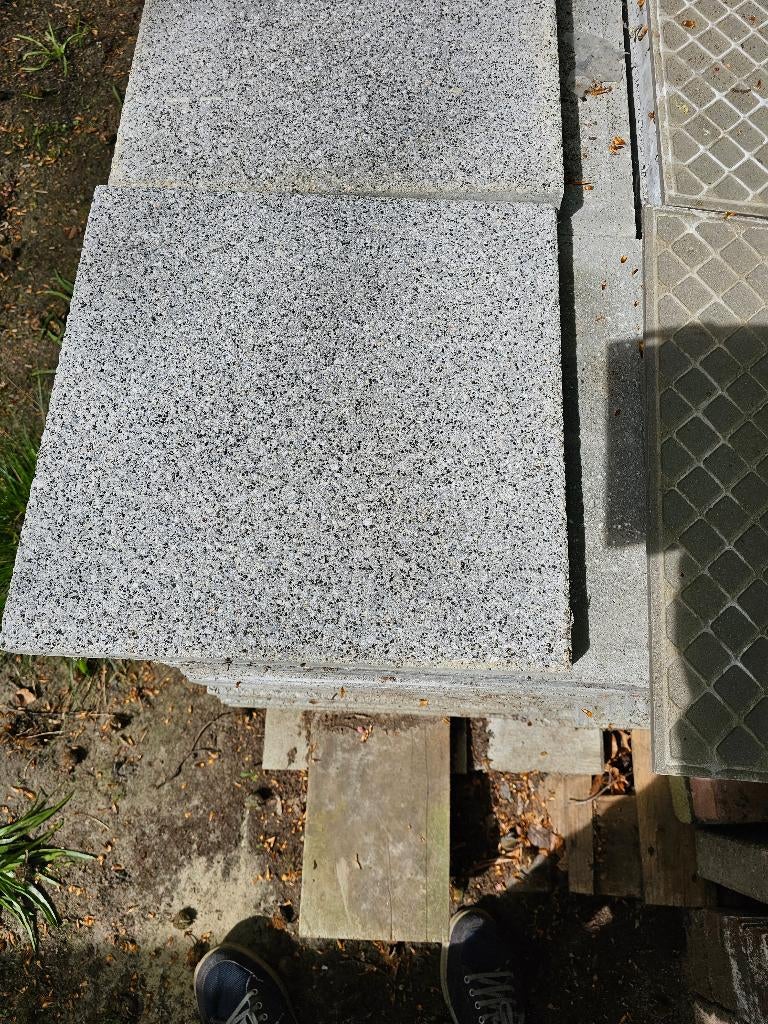 64 dalles de terrasse en béton 40 x 40 x 5 cm, Jardin & Terrasse, Neuf, Tuiles de terrasse, Béton, Enlèvement