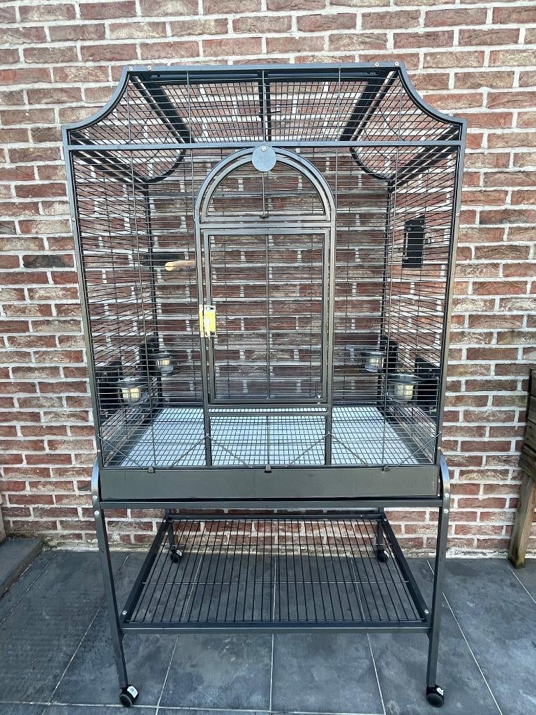papegaaienkooi, Ophalen, Gebruikt, Metaal, Vogelkooi