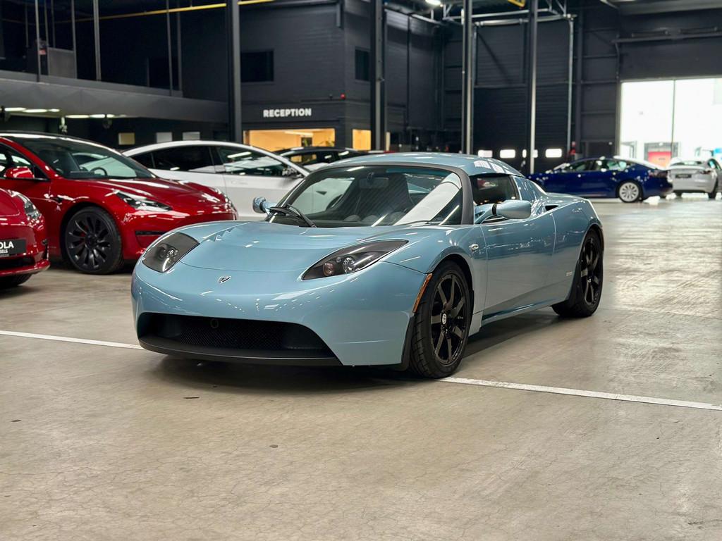 Tesla Roadster V2.0 - HEATED SEATS - SPORT - HARDTOP - SIGNA, Automaat, Gebruikt, Cabriolet, Blauw