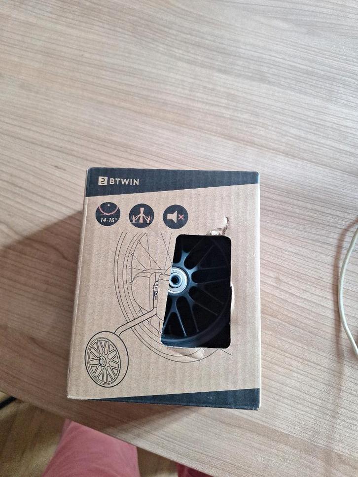 Roulettes stabilisatrices vélo enfant B’TWIN 14-16 pouces, Vélos & Vélomoteurs, Vélos Pièces, Neuf, Roue, Enlèvement ou Envoi