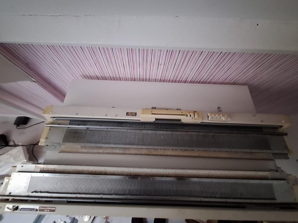 Dubbel bed breimachine, Ophalen of Verzenden